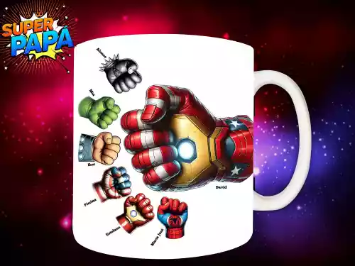 vectores plantilas PAPá,PUñO,CAPITáN AMéRICA,SUPERMAN,HULK,IRO MAN,HOMBRE ARAñA,BATMAN,THOR,